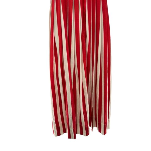 Tuckernuck NEW Red Rogue Stripe Sleeveless Classic Modest Maxi Dress Size S - Picture 8 of 10